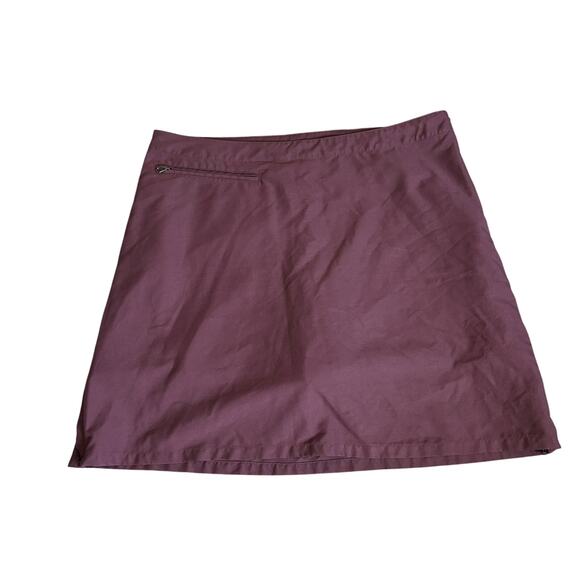 Patagonia Pants - Patagonia Skort Lined Shorts Outdoor Hiking Burgundy Women's 10- Gorpcore